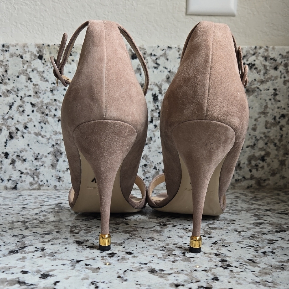 Paul Andrew’s Westside suede sandals - Picture 7 of 10
